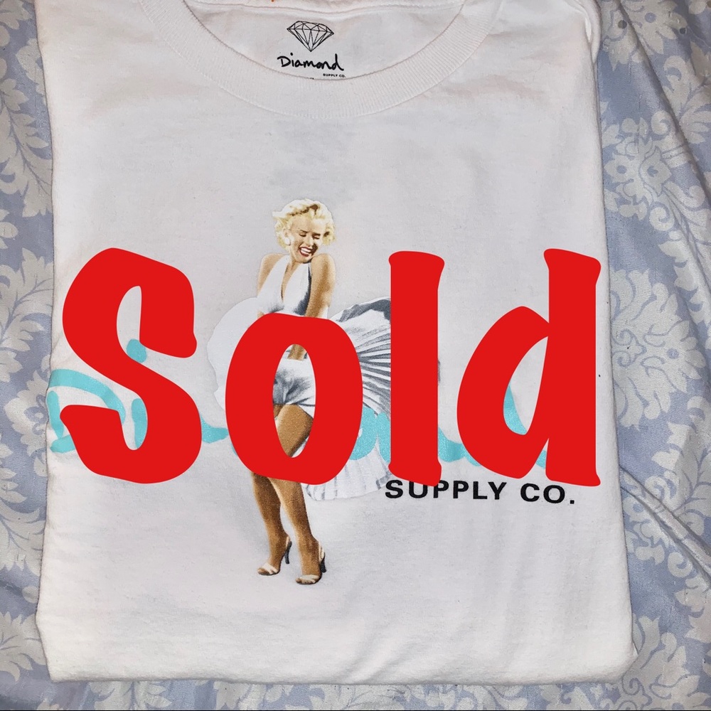 Diamond supply co Marilyn Monroe tshirt